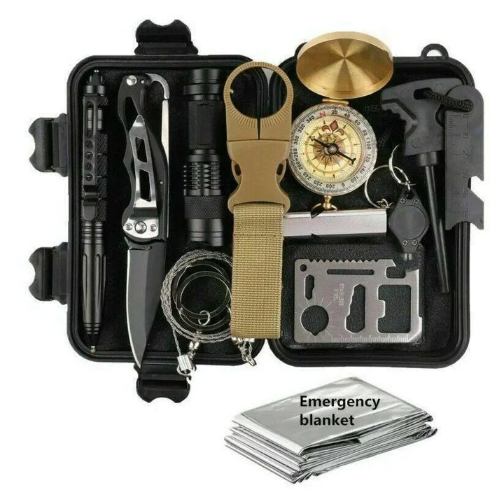 Outdoor Emergency Survival Gear Kit