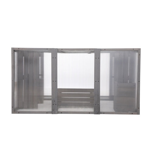 Spacious Multi-Cat Wooden Catio Enclosure