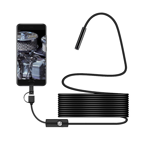 1200P HD Waterproof Endoscope 5M Length- USB Powered