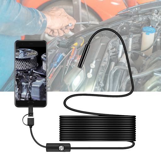 1200P HD Waterproof Endoscope 5M Length- USB Powered