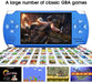 Overlord X6 Handheld Game Console psp64 bit 8GB Arcade NES- USB Charging