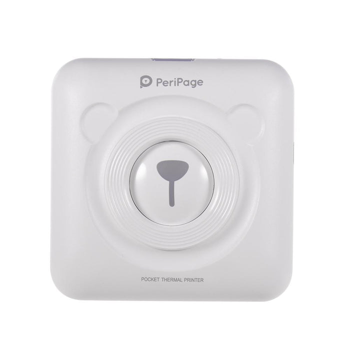 Mini Pocket Thermal Paper Photo Printer with Paper- USB Charging