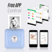 Mini Pocket Thermal Paper Photo Printer with Paper- USB Charging