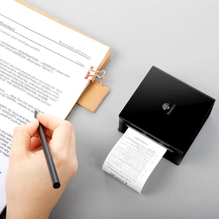 Mini Pocket Wireless Thermal Printer for Mobile Phone- USB Charging