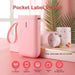 D11  Portable Wireless Thermal Inkless Bluetooth Label Printer- USB Charging