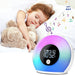 Wireless LED Night Lamp Alarm Clock and Bluetooth Speaker- USB Charging