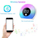 Wireless LED Night Lamp Alarm Clock and Bluetooth Speaker- USB Charging