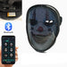LED Face Transforming Luminous Face Mask for Parties- Battery Powered/USB Rechargeable