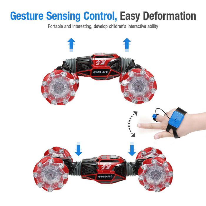 4WD RC Stunt Drift Car with Hand Gesture Remote Control
