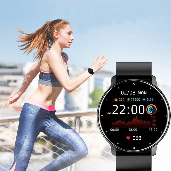 Full Touch Screen Activity and Health Monitor Smartwatch- Magnetic Charging