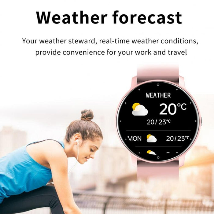 Full Touch Screen Activity and Health Monitor Smartwatch- Magnetic Charging