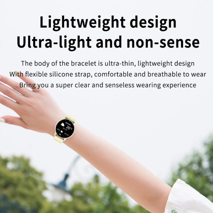 Full Touch Screen Activity and Health Monitor Smartwatch- Magnetic Charging