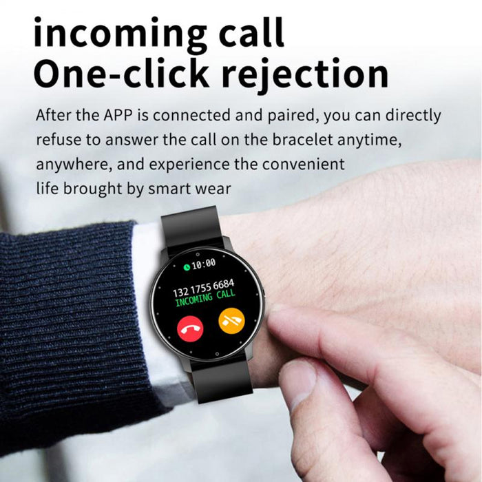 Full Touch Screen Activity and Health Monitor Smartwatch- Magnetic Charging