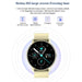 Full Touch Screen Activity and Health Monitor Smartwatch- Magnetic Charging