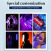 Remote Controlled RGB Handheld LED Video Photography Light- USB Charging