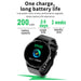Full Touch Screen Activity and Health Monitor Smartwatch- Magnetic Charging