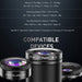 4-in-1 Mobile Phone Camera Lens Kit 22x Monocular Telescope