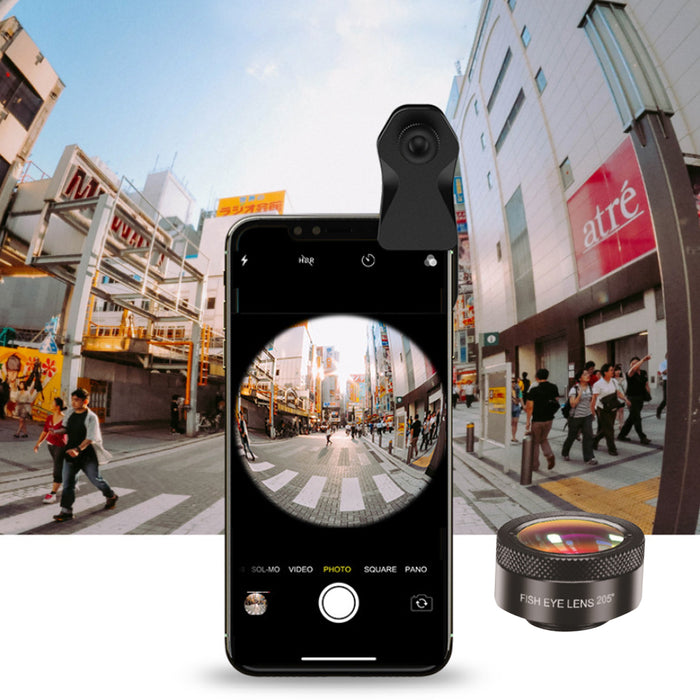 4-in-1 Mobile Phone Camera Lens Kit 22x Monocular Telescope