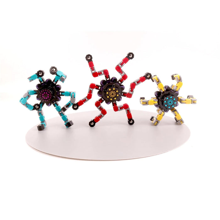 Transforming Stress Relief Decompression Fidget Spinner Toy
