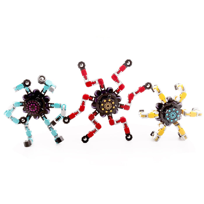 Transforming Stress Relief Decompression Fidget Spinner Toy