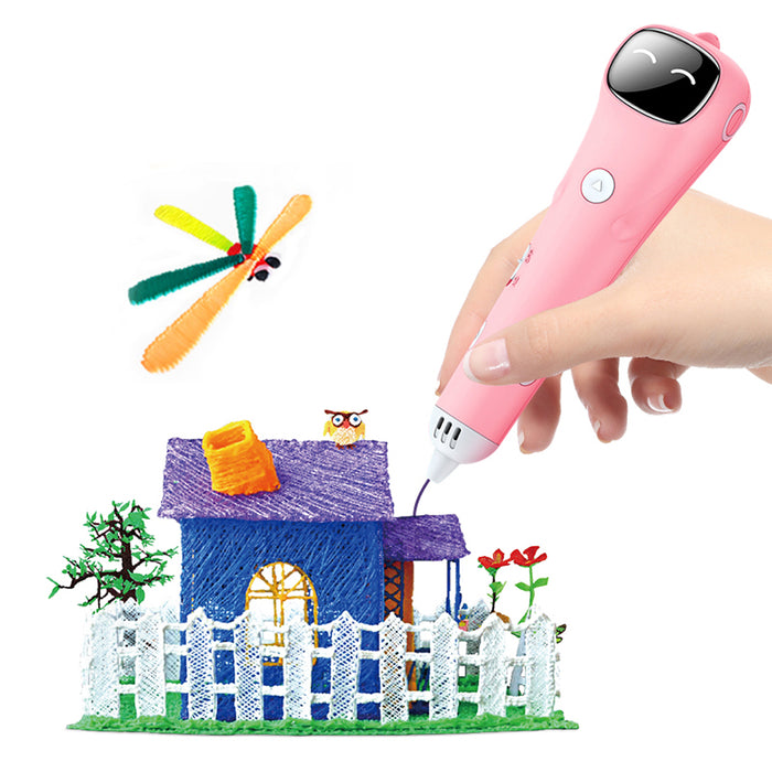 3D Filament Printing Pen DIY Arts and Crafts- USB Charging