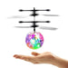 Flying Toy Ball Infrared Induction for Kids Colorful Flying Drone - USB Rechargeable
