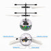 Flying Toy Ball Infrared Induction for Kids Colorful Flying Drone - USB Rechargeable