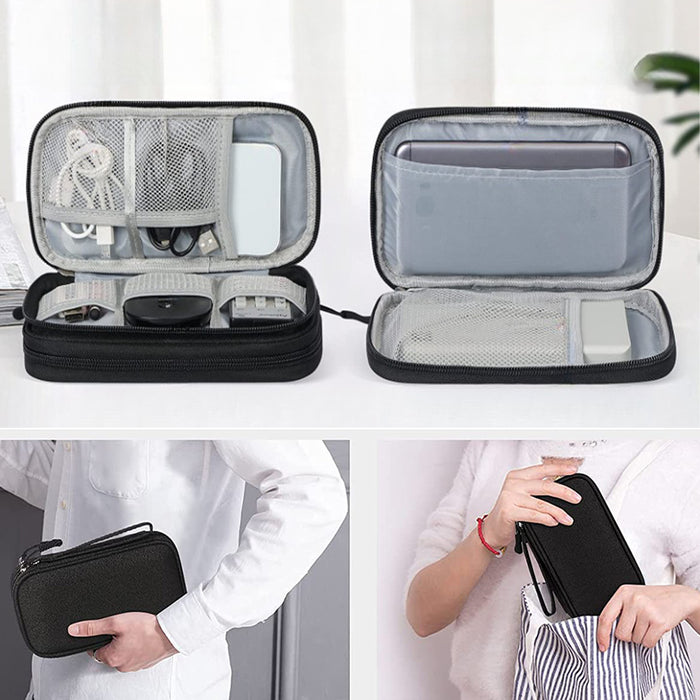 All-in-One Electronics Travel Organizer Bag