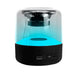 Portable Wireless Music Speaker with LED Color Lights- USB Rechargeable