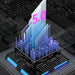 Portable Wireless Music Speaker with LED Color Lights- USB Rechargeable