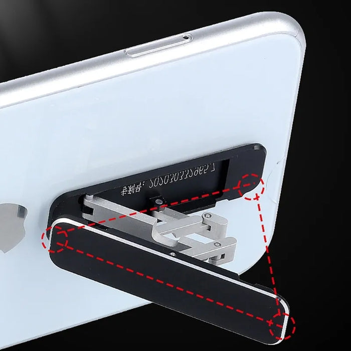 Ultra-Thin Aluminum Alloy Mobile Phone Foldable Kickstand Holder