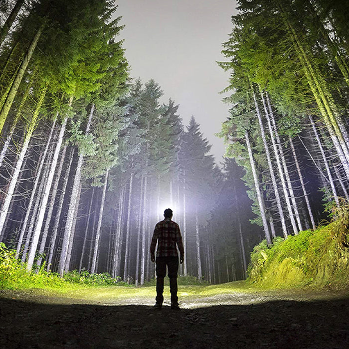 LED COB Portable Headlamp Waterproof Torch Light- USB Charging_11