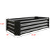 Metal Raised Garden Flower Bed Rectangular Raised Herb Planter