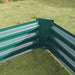 Rectangular Metal Raised Planter Outdoor Garden Plant and Vegetable Bed