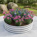 Tall and Round Raised Planter Outdoor Garden Herbs and Vegetable Bed- Silver_1
