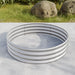 Tall and Round Raised Planter Outdoor Garden Herbs and Vegetable Bed- Silver_2