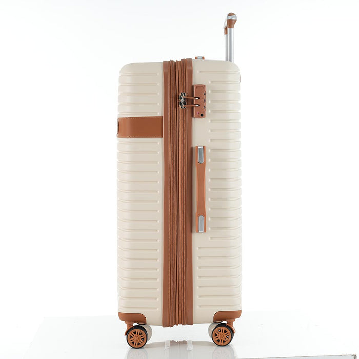 Expandable Lightweight Suitcase with Packing Cubes