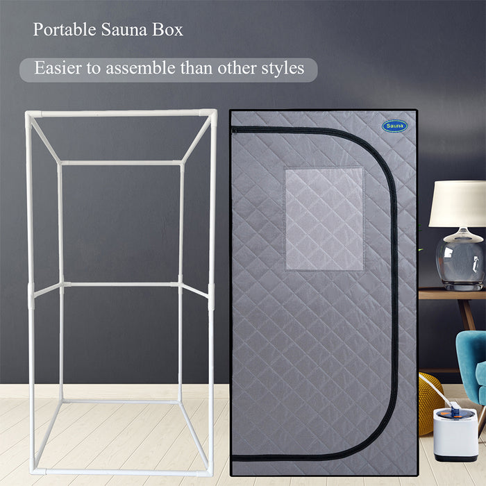 Portable Steam Sauna Tent with Chair & Generator