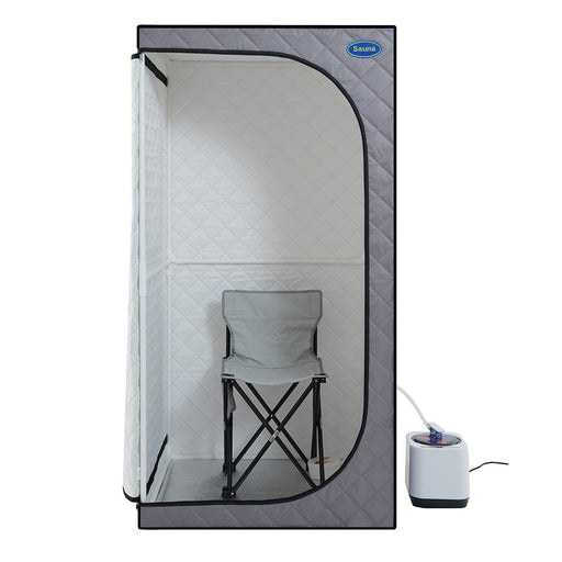 Portable Steam Sauna Tent with Chair & Generator