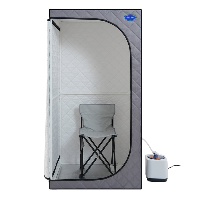 Portable Steam Sauna Tent with Chair & Generator