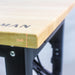 Metal Adjustable Worktable with Socket and Wooden Top_2