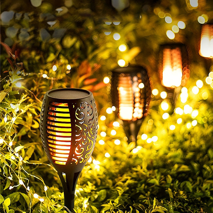 Solar Flickering Flame Torch