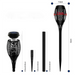 Solar Flickering Flame Torch