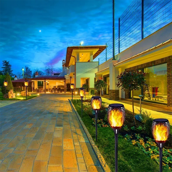 Solar Flickering Flame Torch