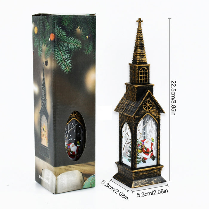 LED Christmas Steeple Lantern
