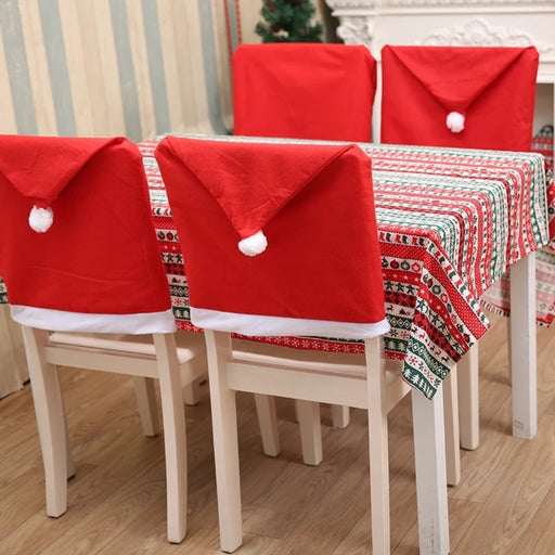 ChristDinner Chair Christmas Chair Cover
