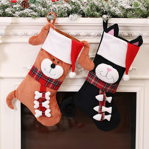 Christmas Dog and Cat Stockings