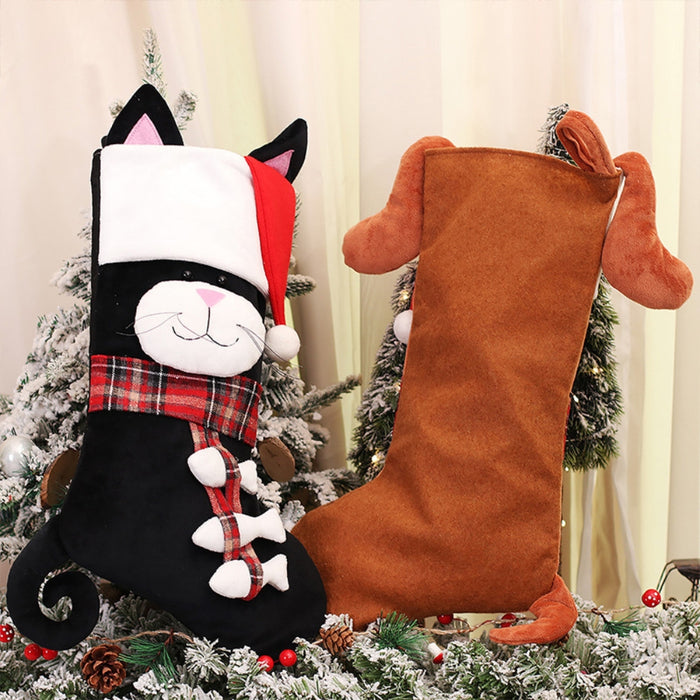 Christmas Dog and Cat Stockings