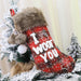 Christmas Dog and Cat Stockings