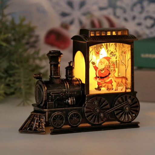 LED Night Lights Vintage Portable Train